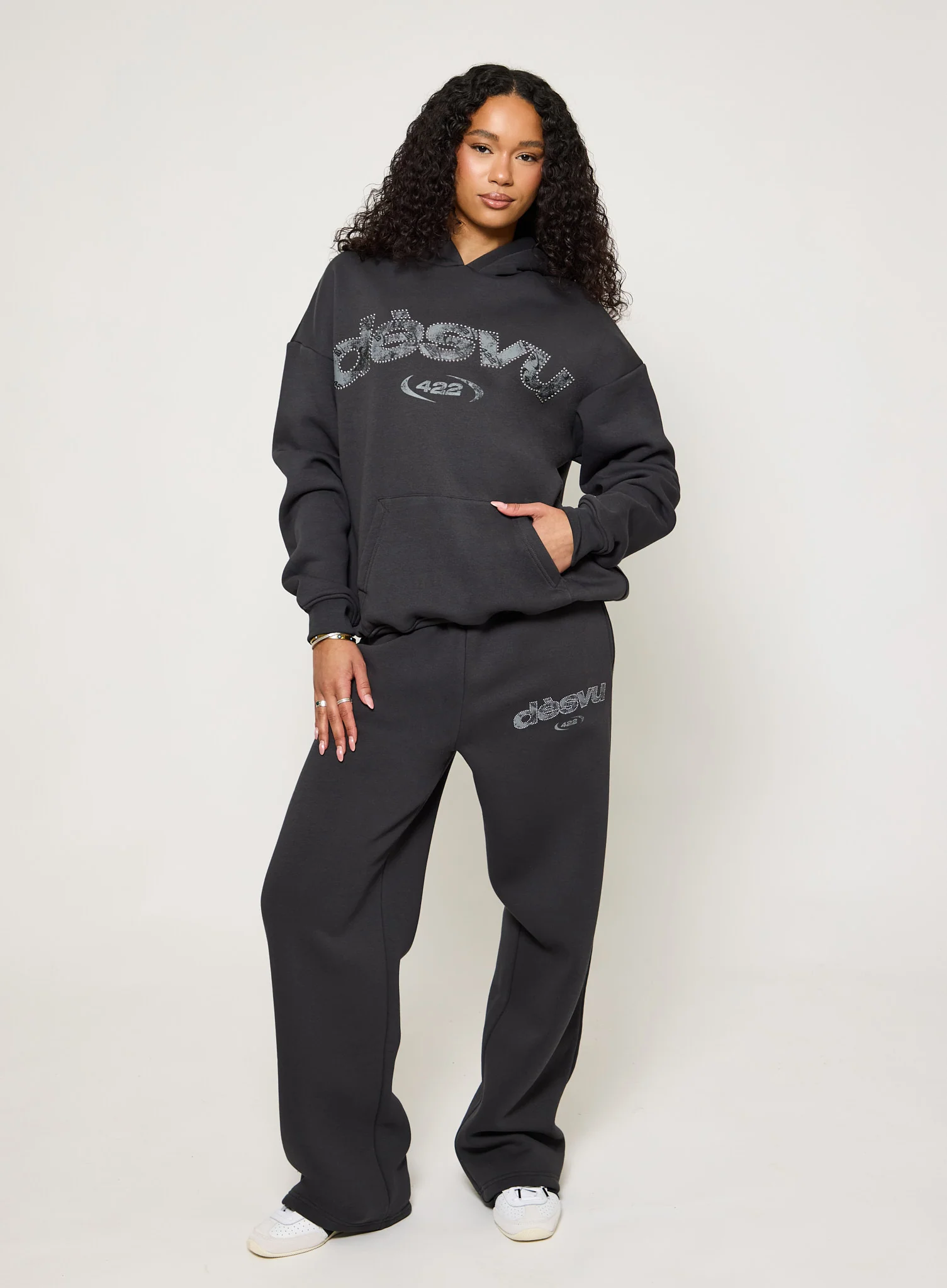 422 Hoodie - Asphalt - Image 4