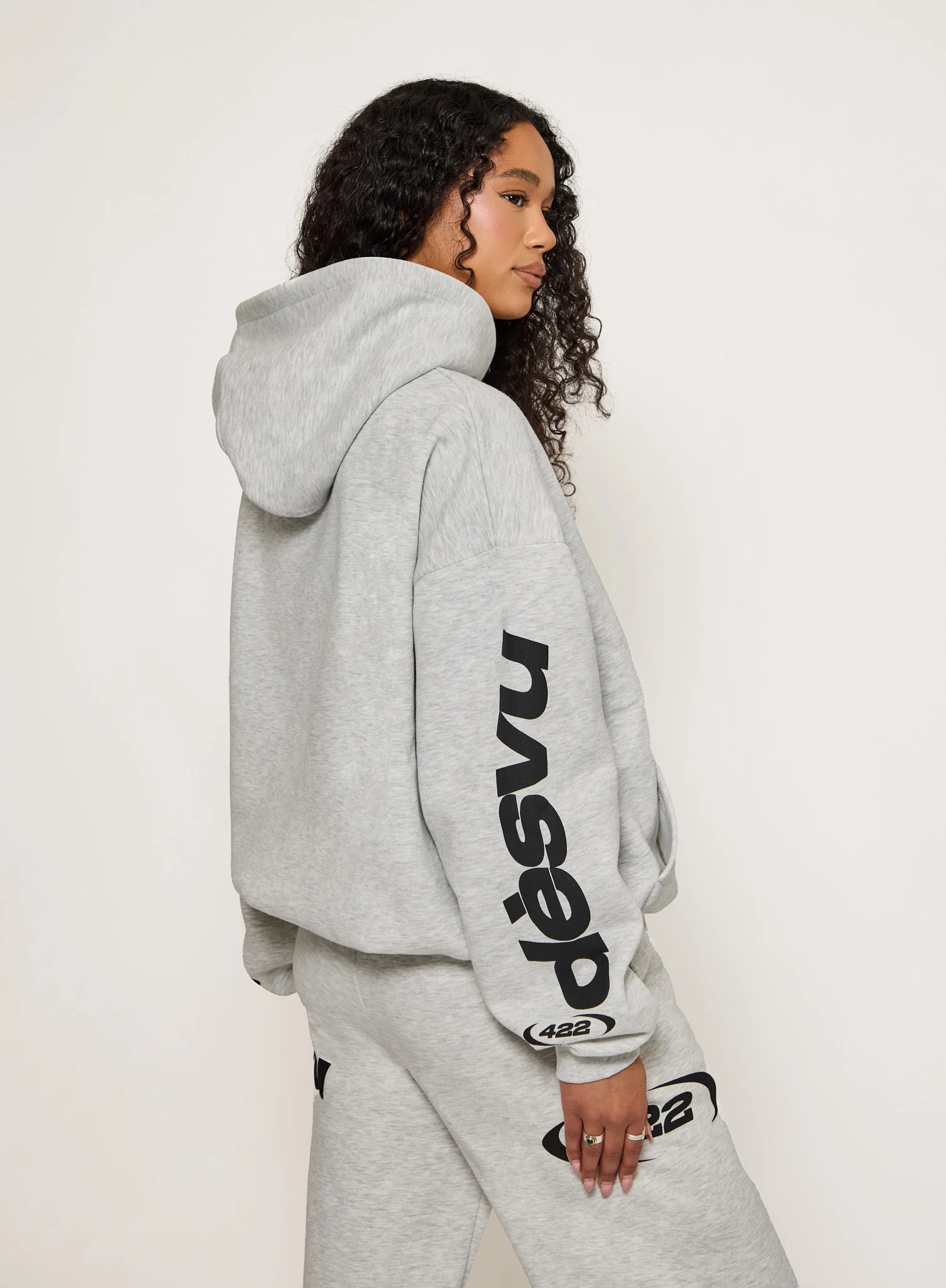 422 Hoodie - Grey - Image 5
