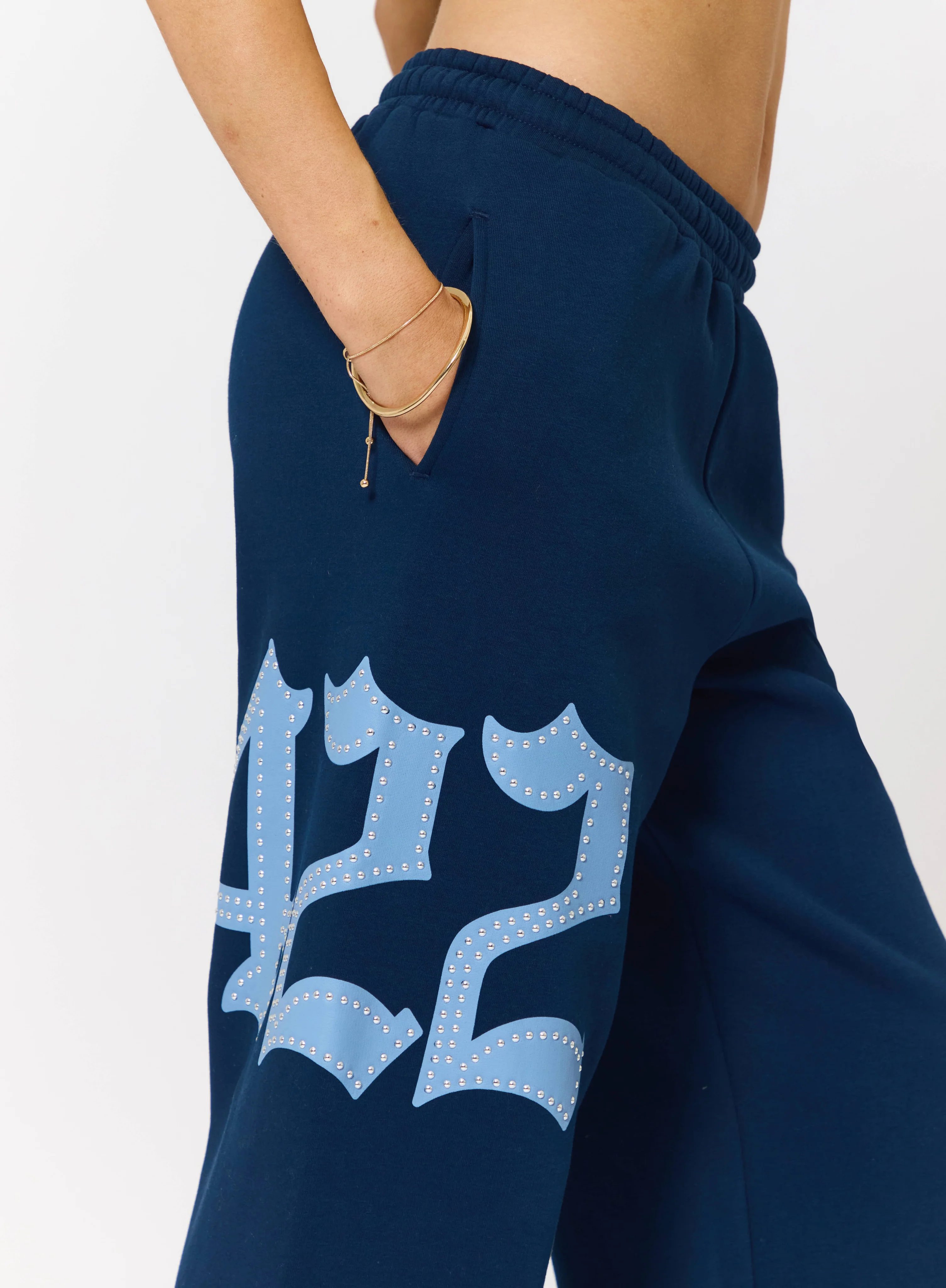 422 Joggers - Navy - Image 3