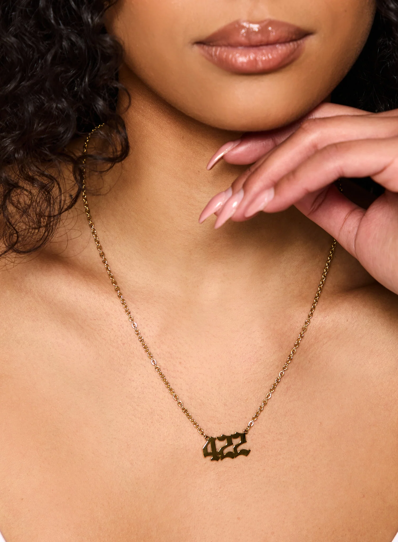 422 Necklace - Gold - Image 3