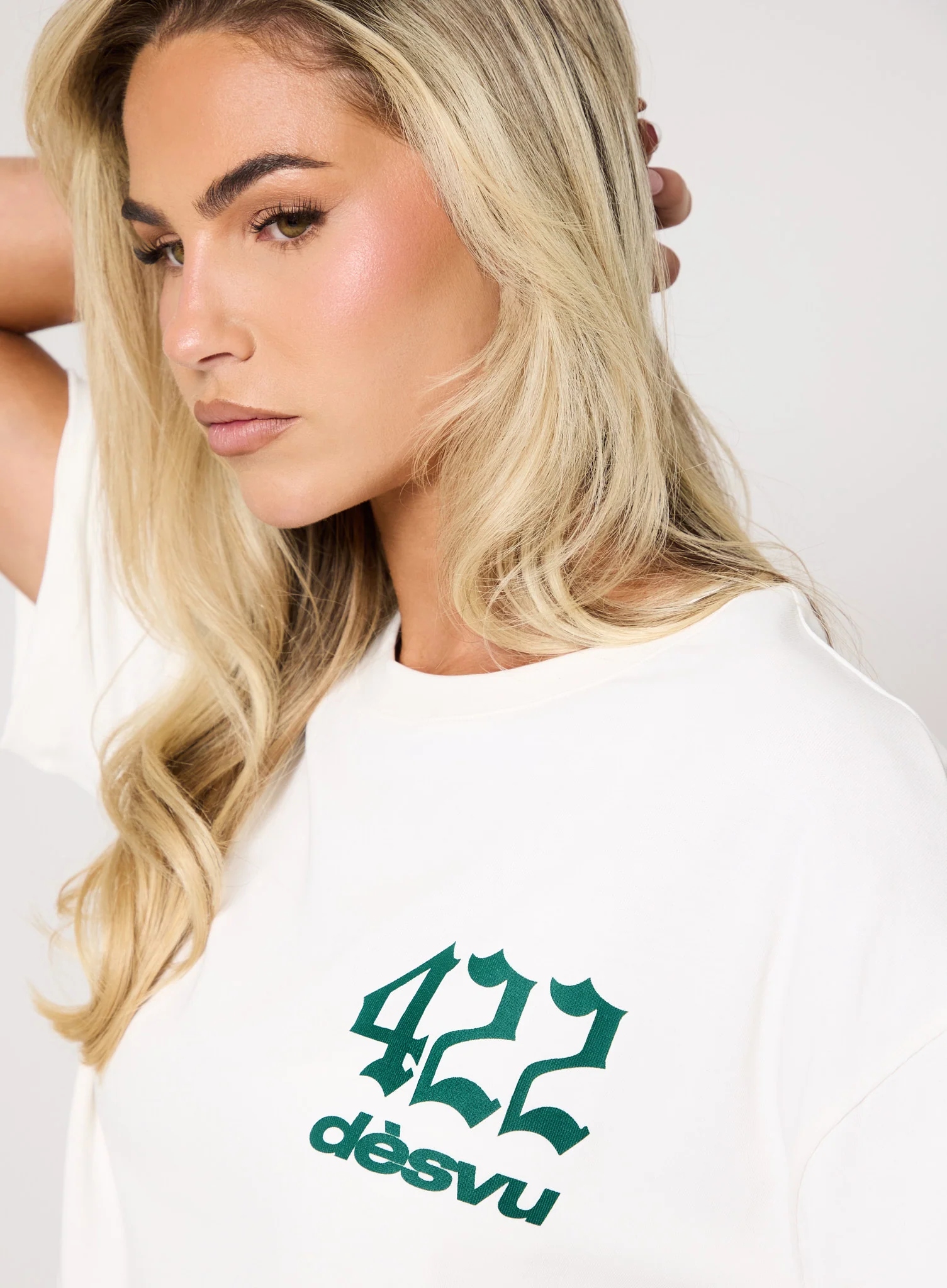422 Oversize Tee - Off White - Image 4