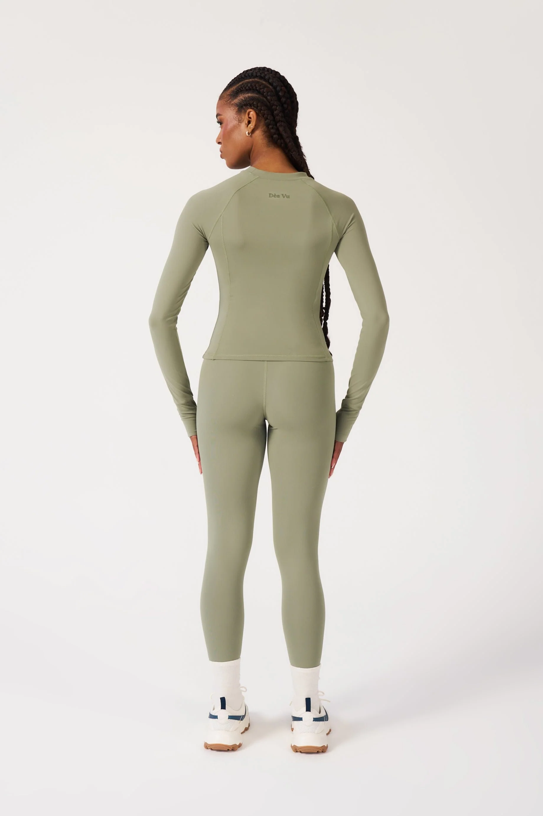 Long Sleeved Top - Olive - Image 6