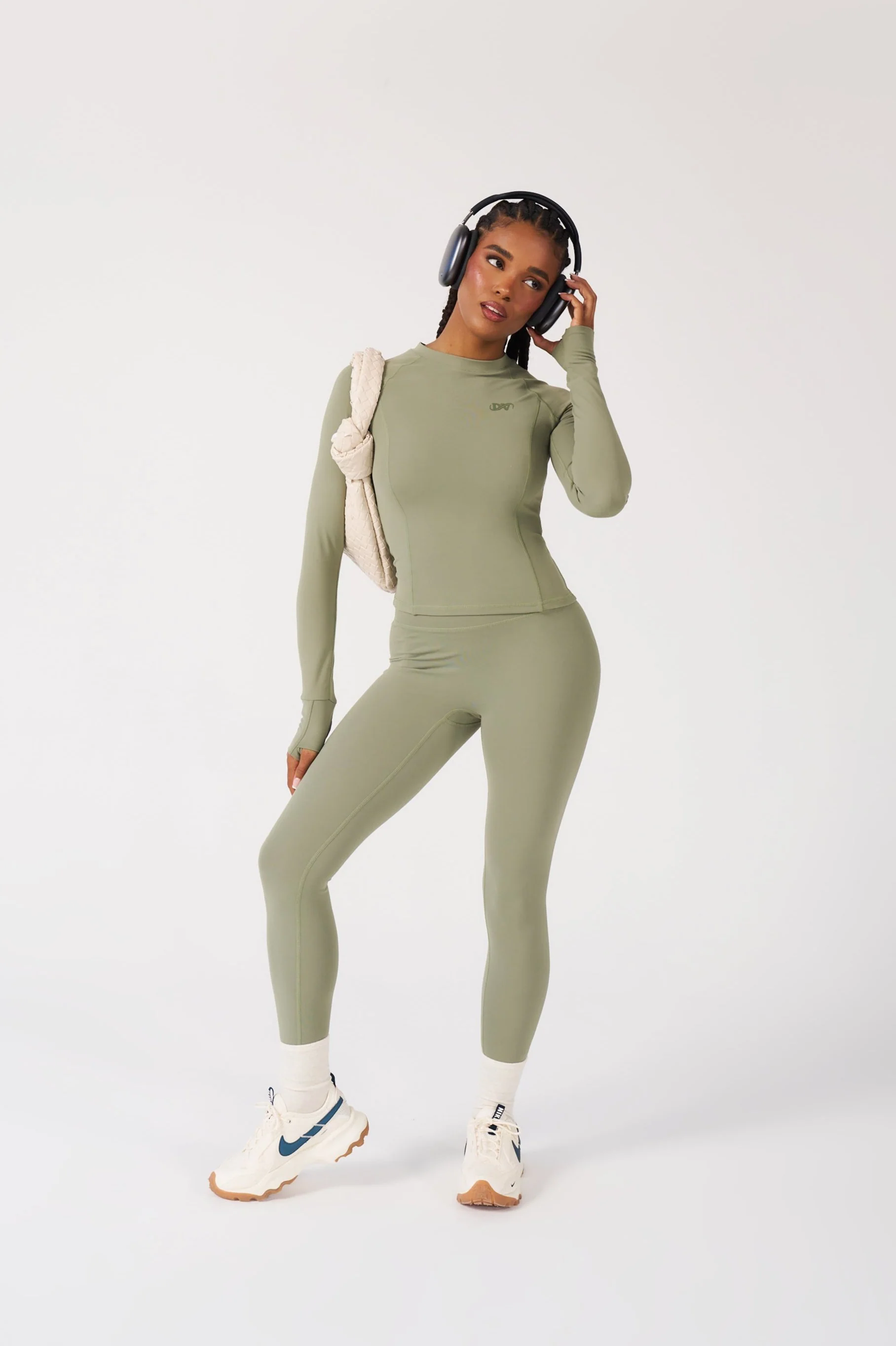 Long Sleeved Top - Olive - Image 8